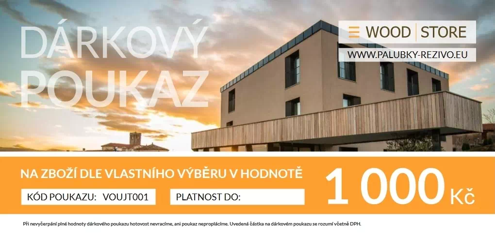 Dárková kupon